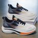 Coconut For Men, New Summer Breathable Youth Sneakers, Thick-soled Non-slip Casual Fly-knit Running Dad Shoes_vogvips.com