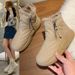 1178225343@qq.com Fleece-Lined High-Top Snow Boots For Women 2025 Winter New Style Student Ins Korean Version Warm Casual Cotton Shoes_vogvips.com