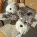 Authentic Scrawled Dog Cotton Winter Girls Cute Cartoon Indoor Home Warm Couple Thick Sole Furry Slippers_vogvips.com