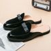 Italian Men's Slippers Men's Casual Shoes Summer Suede Loafers Moccasins Outdoor Sandals Carefully Designer Brand_vogvips.com