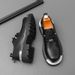 British Big Head Derby Shoes Men's Breathable Thick Soled Tall Casual Leather Shoes Suit Cowboy Business Formal Wedding Shoes_vogvips.com