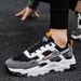Men's Shoes Spring, Summer And Autumn Breathable Mesh Running Dad Shoes Casual Sports Student Travel Shoes_vogvips.com
