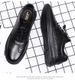 Men's Sports Shoes First Layer Cowhide Soft Leather Outdoor Low-top Black Board Shoes Breathable Men's Shoes_vogvips.com
