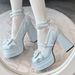 Sweet Lolita Shoes, Round Toe, Cute Girl 2025, Japanese JKLolita Shoes, High Heels, Waterproof Platform, Mary Jane_vogvips.com