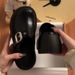 Internet Celebrity Instagram Black High Rise Thick Sole Wrapped Toe Half For Women's Summer Wear, 2024 New One Foot_vogvips.com