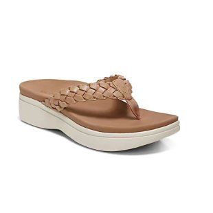Wedge Heels To Wear Seaside Beach Fashion Increase Thick Soled Flip-flops_vogvips.com