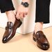 New Korean Business Formal Casual Shoes, Comfortable And Versatile British Style Breathable Loafers, Men's Leather Shoes_vogvips.com