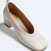 Retro Square Toe Women's Genuine Leather Shoes High Heels Versatile Commuting Spring Autumn New Style_vogvips.com