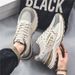 Spring New Breathable Mesh Sports Men's Korean Version Versatile Thick Sole Casual Dad Trendy Shoes_vogvips.com