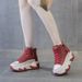 Trending Dad Sneakers For Women 2025 Autumn Winter New Niche High-top Women's Thick-soled Casual Versatile Sports Shoes_vogvips.com
