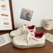 Autumn Mesh Thin Breathable Hiking For Women 2025 New Style Student Versatile Niche Sneakers Soft Sole White Shoes_vogvips.com