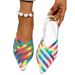 2026 Summer New Large Size Women's Cross-Border Beach Sandals, European American Style, Lightweight And Comfortable_vogvips.com