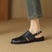 Women's Shoes Timeless New Style Closed Toe Sandals For Women, Perfect For Summer Wear, Featuring A Sophisticated Soft Sole And Retro Roman Design._vogvips.com