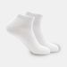 Black and white men's socks, dotted sports floor socks, sweat absorbent, breathable and non slip socks, trampoline socks and yoga socks_vogvips.com