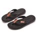 Men's New Summer Thick Soled Sandals With Flops, Anti Slip Sandals, Men's Beach Shoes, Fashionable And Trendy Flip Flops_vogvips.com