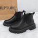 European Warm Series 2025 Martin Black Leather British Style Motorcycle Four Seasons New Boots Men's Shoes_vogvips.com