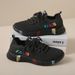 Coconut Shoes Spring And Summer Mesh Shoes, Flyknit Breathable Women's Shoes, Sports Shoes, Casual Trendy Shoes, Middle-_vogvips.com