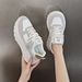 Little White Shoes Children Girls Students Leisure Sports Versatile Board Shoes Street Shooting_vogvips.com