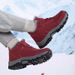 Men's And Women's Winter Snow Boots Waterproof Slip-Resistant Comfortable Insulated Hiking Shoes For Outdoor Walking Casual Wear_vogvips.com