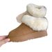 New Genuine Leather Integrated Wool Casual Loafers Fur Snow Boots Sangpo Village Warm Women's Winter Cotton Shoes_vogvips.com