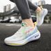 2024 New Summer Breathable Mesh Shoes Flying Mesh Surface Casual All-match Student Youth Running Sports Shoes Male_vogvips.com