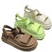 Women's Velcro Platform Sandals With Heel Lift Comfortable Versatile Casual Open Toe Design Beach Wear_vogvips.com
