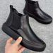 European Warm Series Fleece-Lined Martin For Men, Genuine Leather High-Top Autumn And Winter Warm Boots, Versatile Thick-Soled Casual_vogvips.com