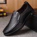 TerraStride Men's Large Size Genuine Leather 45 Breathable Hollow 46 Dad Middle-aged And Elderly Shoes Business Casual Non-slip_vogvips.com