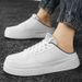 Casual Men's Summer, Breathable And Lightweight, Sporty Casual Slip-on Flat Shoes, Thick-soled Height-increasing Trendy_vogvips.com