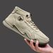 High-Top Outdoor Casual Shoes, Genuine Leather Men's Martin Boots, Wear-Resistant, Anti-Slip, Large Size Men's Shoes_vogvips.com