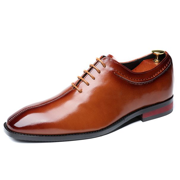 European version men's shoes small square head men's leather shoes foreign trade large size shoes Wenzhou wholesale business formal Mengke shoes singl_vogvips.com