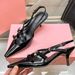 26ss Ankle Leather Pointed Patent Strap Cat Heel Sandals For Women Spring Summer Elegant Sexy Closed Toe Stiletto H_vogvips.com