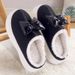 -Cotton Slippers For Women In Autumn And Winter With Fleece For Warmth At Home_vogvips.com