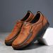 2025 Men's Casual Shoes Men Handmade Retro Breathable Flat Loafers Moccasins Dress Comfortable Slip On Driving Shoes Zapatillas_vogvips.com