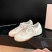 Women's Retro Soft Bottom De Xin Shoes Casual Knot Sports Spring Autumn Seasonal Round Toe Breathable Lightweight Rubber_vogvips.com
