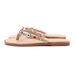 MS Women's Square Toe Flat Sandals With Rhinestones – Comfortable Wide Fit Flip Flops For Beach, Casual & Summer Wear (Black, White, Beige)_vogvips.com