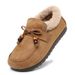 Fleece-Lined Cotton For Women 2025 Autumn Winter New Comfortable Warm Slip-On Loafers Fluffy Shoes_vogvips.com