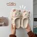 Croc Shoes Cartoon Cute Non-Slip Outdoor Wear Stepping On Feces Feeling Thick Sole Closed-Toe Slippers Indoor And Outdoor Slippers For Women Outdoor Wear_vogvips.com