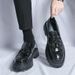 Loafers Men Trendy High-end Business Casual Genuine Leather Slip-on British Style Men's Shoes_vogvips.com