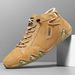 Spring And Autumn Men's Casual Shoes Short Boots Outdoor Casual Men's Boots Trend Top Leather Large Size Men's Shoes_vogvips.com