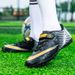 Children's Football Shoes Boys And Girls Elementary School Students Velcro Teen Training Broken Nail Shoes_vogvips.com