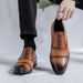 Euro Step 2025 Spring British Brogue Carved Business Formal Casual Genuine Leather Breathable Black Wedding Shoes 8041-R_vogvips.com