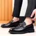 Autumn New Trend Business Casual Breathable Genuine Leather Soft Sole Non-Slip Wedding Formal Men's Shoes_vogvips.com