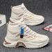 Euro Step Invisible Men's 10cm Spring Breathable Sports Casual Running Mesh Dad Height Increasing Shoes Men 8cm_vogvips.com