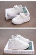 G.DUCK KIDS White Shoes 2024 New Girls Boys Board Shoes Leather Waterproof Sports Casual Shoes_vogvips.com