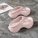 Small People Heighten 7cm Thick-soled Flip-flops For Women's New Summer Outer Wear Fashionable Non-slip Flip-flops Beach Sandals_vogvips.com