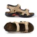 COW LEATHER Men's Outdoor Beach Sports Shoes Genuine Leather GLADIATOR Light Open Toe Sandals Plus Size 38-48_vogvips.com