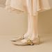 Flat Single Shoes Women's Pointed French Word With Shallow Mouth Mary Jane Shoes Large Size Women's Shoes_vogvips.com