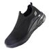 Men Slip On Lazy Walking Shoes, Summer Large Size Fly Woven Breathable Trend Casual Sports Footwear For Elderly Daily Use_vogvips.com