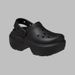 Women's Platform Slippers Wear Non-slip Beach Half-flops Outside The Home_vogvips.com